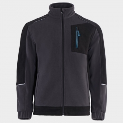 Hanorac REVOLT FLEECE GRI/NEGRU/PETROL