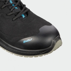 Încălțăminte de lucru cu bombeu BWOLF NOIR S3S, culoare neagră