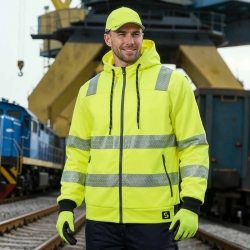 Hanorac de înaltă vizibilitate NOBEL HV YELLOW