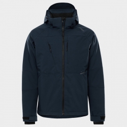 Jachetă de lucru pentru bărbați FRISTADS STRETCH WINTER ALBASTRU ÎNCHIS