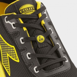 Încălțăminte de lucru DIADORA VORTEX DA2 LOW S3S SC SR HRO ESD BLACK/YELLOW