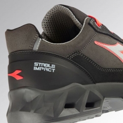 Pantofi de lucru SHARK STAB IMP LEAT Low S3 negri