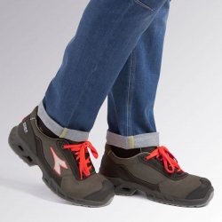 Pantofi de lucru SHARK STAB IMP LEAT Low S3 negri