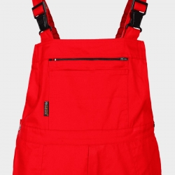 Pantaloni de salopete PLUTON T/C ROȘU