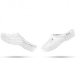 Sabot de lucru pentru femei AERIAL Lady White