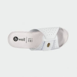 Papuci sanitari pentru femei OPEN WHITE