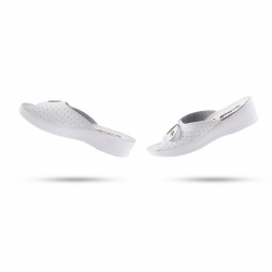 Papuci sanitari pentru femei OPEN WHITE