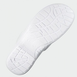 Sabot de lucru pentru femei cu regulator ELASTIC | Alb