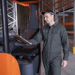 Salopetă de lucru de vară BWOLF ANAX gri închis