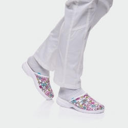 Șlapi medicali AERIAL Lady Rainbow Garden