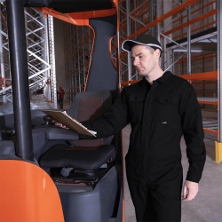 Salopetă de lucru de vară BWOLF ANAX Overall Negru