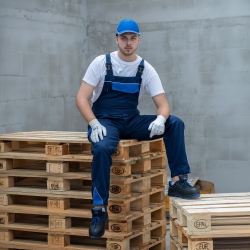 Salopetă de lucru de vară BWOLF ARES Salopetă Albastru marin