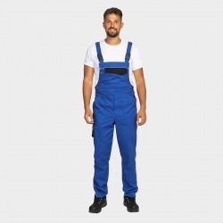 Salopetă de lucru de vară BWOLF ARES Salopetă Albastru regal Negru