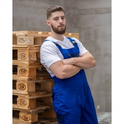 Salopetă de lucru de vară BWOLF CHAR Salopetă Albastru regal