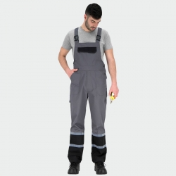 Salopetă de lucru de vară BWOLF CHAR Salopetă Gri închis