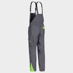 Salopetă de lucru PRISMA VARĂ GRI DESCHIS