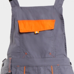 Salopetă de lucru PRISMA VARĂ GRI/PORTOCALIU