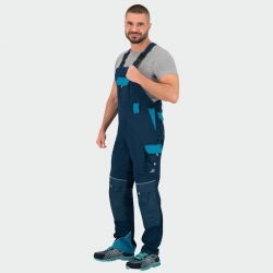 Salopetă de lucru de vară BWOLF BRAVE Salopetă Albastru marin