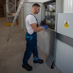 Salopetă de lucru de vară BWOLF BRAVE Salopetă Albastru marin