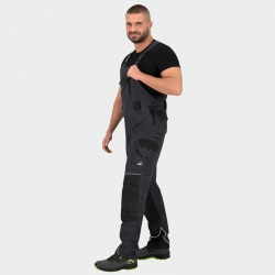 Salopetă de lucru de vară BWOLF BRAVE Salopetă Gri închis