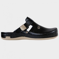 Saboți de dame LEON LADY BLACK