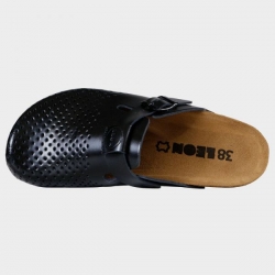 Saboți de damă LEON LADY BLACK