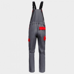 Salopetă de lucru EOS STRETCH RED/GREY