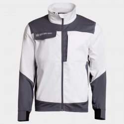 Jachetă de lucru EOS STRETCH WHITE/DARK GREY