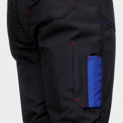 Salopetă de lucru PRISMA IARNĂ NEGRU