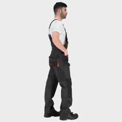 Salopetă de lucru de vară BWOLF ATLAS Salopetă Gri închis