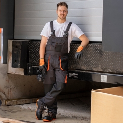 Salopetă de lucru de vară BWOLF ATLAS Salopetă Gri închis