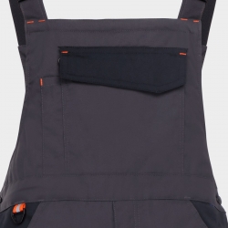 Salopetă de lucru KASTOR T/C WINTER GREY/BLACK/ORANGE