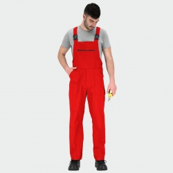 Salopetă de lucru de vară BWOLF SLATER Salopetă Roșie