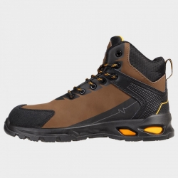 Pantofi înalți RULER MID O2 SR BROWN/BLACK