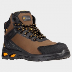 Pantofi de lucru RULER S3S SR BROWN/BLACK