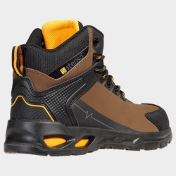 Pantofi de lucru RULER S3S SR BROWN/BLACK