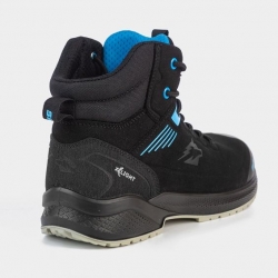 Pantofi de lucru înalți cu bombeu NOIR HI S3S negri