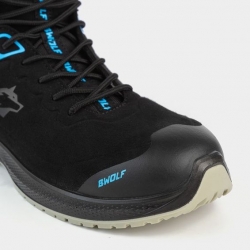 Pantofi de lucru înalți cu bombeu NOIR HI S3S negri