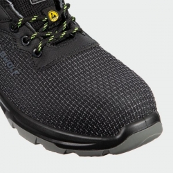 Pantofi de lucru joși cu bombeu BWOLF SKYLER S3S – culoare neagră