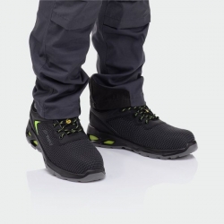 Pantofi de lucru joși cu bombeu BWOLF SKYLER S3S – culoare neagră