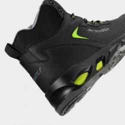 Pantofi de lucru înalți cu bombeu BWOLF SKYLER HI S3S – culoare neagră