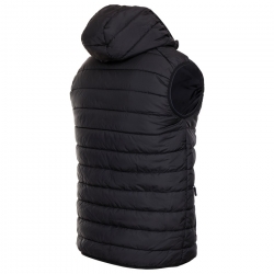 Vestă pentru bărbați SPEEDY NEO HOOD NEGRU