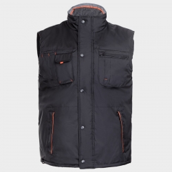 Vestă de lucru PRESTON NEGRU