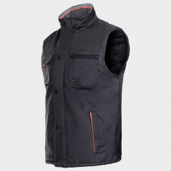 Vestă de lucru PRESTON NEGRU