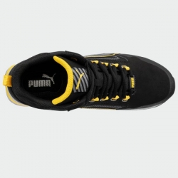 Pantofi de lucru înalți fără bombeu Puma CROSSTWIST MID SB – culoare neagră