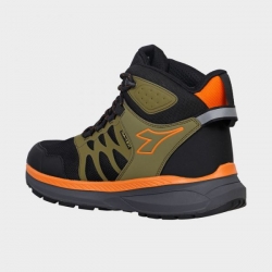Încălțăminte de lucru DIADORA FREEDOM MID 06 SR BLACK/OLIVE GREEN