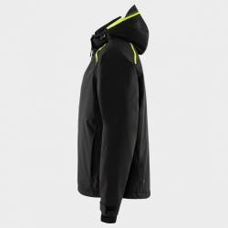 Jachetă de lucru FRISTADS PRIMALOFT STRETCH de iarnă neagră