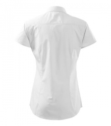 Cămașă de damă cu mânecă scurtă Chic214 albă