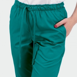 Pantaloni medicali Bwell ALESSI Verde caraibian