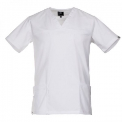 Tunică medicală pentru bărbați VICTOR ALB